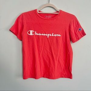 Champion Short Sleeve Logo Tee